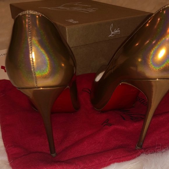 100% authentic bronze Christian louboutin - Picture 8 of 8